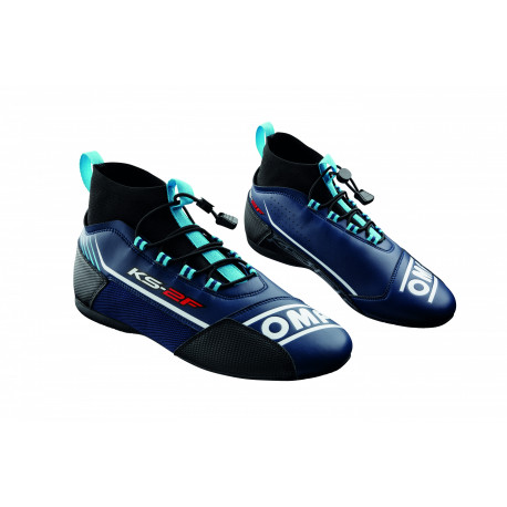Обувки Race shoes OMP KS-2F navy blue/cyan | race-shop.bg