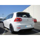 MAXTON DESIGN заден дифузьор за VW GOLF V R32 (1 изрез за ауспух, за ауспух GTI)