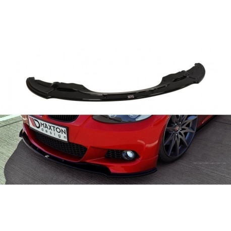 Бодикит и визуални аксесоари MAXTON DESIGN преден сплитер за BMW 3 E92 MPACK (PREFACE MODEL fits M Performance splitters) | race-shop.bg