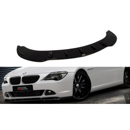 Бодикит и визуални аксесоари MAXTON DESIGN преден сплитер за BMW 6 E63 / E64 (PREFACE MODEL) v.1 | race-shop.bg