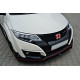 Бодикит и визуални аксесоари Преден сплитер v.1 HONDA CIVIC IX TYPE R | race-shop.bg