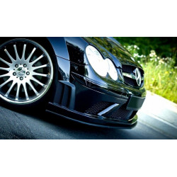 Преден сплитер MERCEDES CLK W209 BLACK (SL BLACK SERIES Визия)