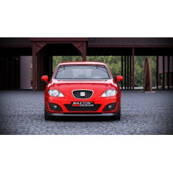 MAXTON DESIGN преден сплитер за SEAT LEON MK2 (FACELIFT)