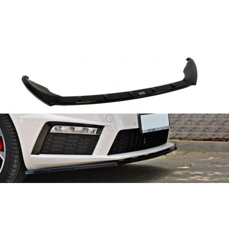 Бодикит и визуални аксесоари Преден сплитер V.1 Skoda Octavia RS Mk3 | race-shop.bg