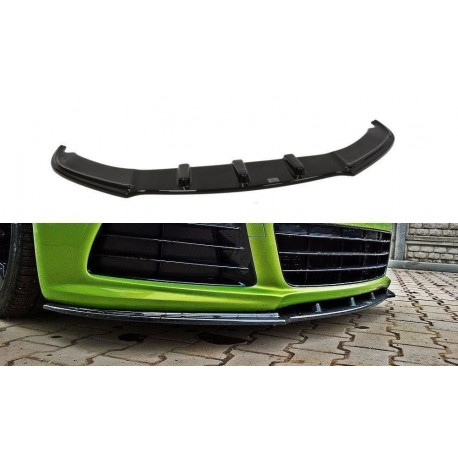 Бодикит и визуални аксесоари Преден сплитер VW SCIROCCO R | race-shop.bg