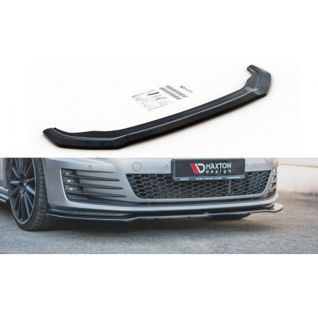Бодикит и визуални аксесоари Преден сплитер V.2 VW Golf 7 GTI | race-shop.bg