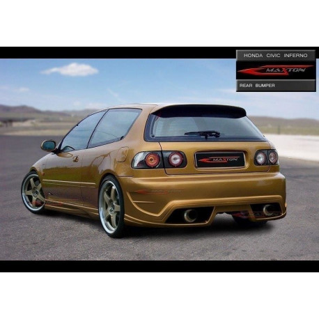 Бодикит и визуални аксесоари ЗАДНА БРОНЯ HONDA CIVIC V HB INFERNO, | race-shop.bg