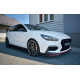 Бодикит и визуални аксесоари MAXTON DESIGN преден сплитер за Hyundai I30 N Mk3 Hatchback / Fastback, V2 | race-shop.bg