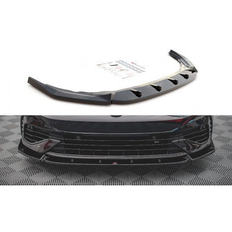 Бодикит и визуални аксесоари MAXTON DESIGN преден сплитер за Volkswagen Golf R Mk8, V2 | race-shop.bg