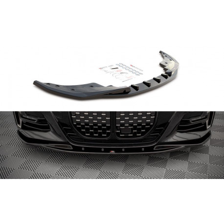 Бодикит и визуални аксесоари MAXTON DESIGN преден сплитер за BMW 4 M-Pack G22, V1 | race-shop.bg