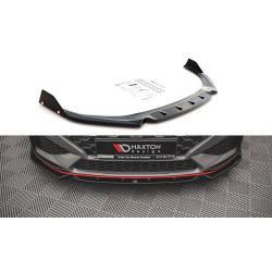 MAXTON DESIGN преден сплитер + клапи за Hyundai I30 N Hatchback/Fastback Mk3 Facelift, V1