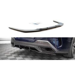 MAXTON DESIGN централен заден сплитер за BMW 8 Gran Coupe M-Pack G16 (с вертикални ленти)