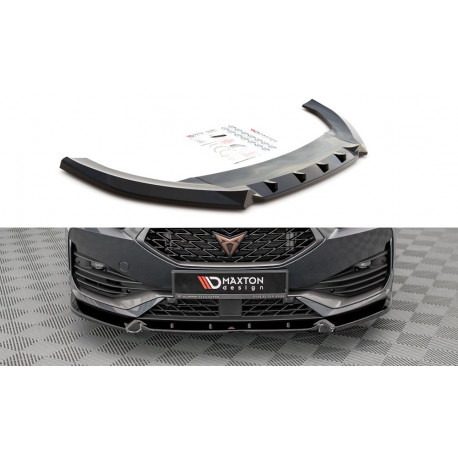 Бодикит и визуални аксесоари MAXTON DESIGN преден сплитер за Cupra Leon, V1 | race-shop.bg