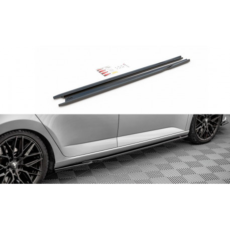 Бодикит и визуални аксесоари Странични прагове Дифузори Skoda Fabia Mk3 | race-shop.bg