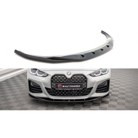 Бодикит и визуални аксесоари MAXTON DESIGN преден сплитер за BMW 4 Gran Coupe M-Pack G26, V3 | race-shop.bg