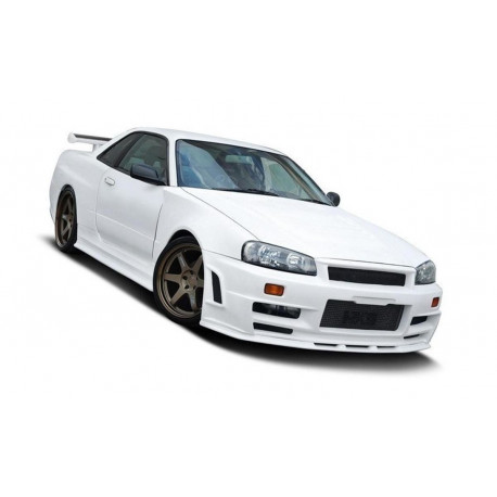 Бодикит и визуални аксесоари MAXTON DESIGN предни калници (Z-TYPE look) за NISSAN SKYLINE R34 GTR (FOR Z-TYPE BUMPER), фибростъкло | race-shop.bg