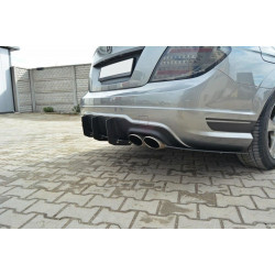 Mercedes C W204 AMG-Line (Facelift) Заден дифузьор & Задни странични сплитери