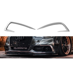 MAXTON DESIGN рамки за фарове на Audi S6 / A6 S-Line C7, фибростъкло