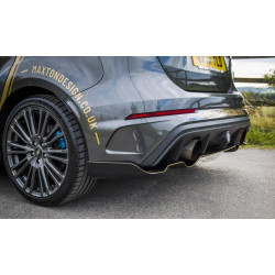 MAXTON DESIGN Aero заден сплитер за Ford Focus RS Mk3, фибростъкло с грунд