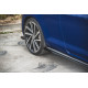 Бодикит и визуални аксесоари MAXTON DESIGN Racing Durability дифузьори за прагове + клапи на VW Golf 7 R / R-Line Facelift | race-shop.bg