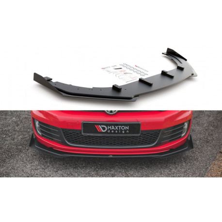 Бодикит и визуални аксесоари Durability Преден сплитер V.3 + Flaps Volkswagen Golf GTI Mk6 | race-shop.bg