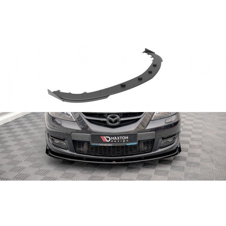 Бодикит и визуални аксесоари Street Pro Преден сплитер V.1 + Flaps Mazda 3 MPS Mk1 | race-shop.bg