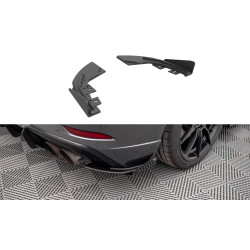 Street Pro Задни странични сплитери + капаци Audi S3 Sportback 8V Facelift