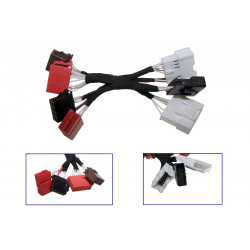 Комплект за преобразуване комплект кабели + codingdongle Media System към Media System Connect за Smart forfour 453