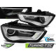 Осветление ФАРОВЕ TUBE LIGHT DRL ЧЕРНИ за AUDI A3 8V 12-16 | race-shop.bg