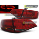 Осветление LED СТОПОВЕ ТЪМНО ЧЕРВЕНИ за AUDI A4 B8 08-11 SEDAN | race-shop.bg