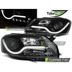 ФАРОВЕ TUBE LIGHT ЧЕРНИ за VW PASSAT B7 10.10-10.14