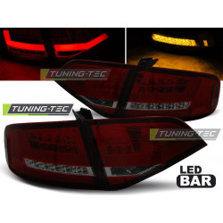 LED СТОПОВЕ ТЪМНО ЧЕРВЕНИ за AUDI A4 B8 08-11