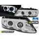 Осветление КСЕНОН ФАРОВЕ АНГЕЛСКИ ОЧИ CCFL ХРОМ за BMW X5 E53 11.03-06 | race-shop.bg