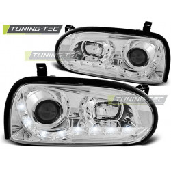 ФАРОВЕ ДНЕВНИ ХРОМ за VW GOLF 3 09.91-08.97