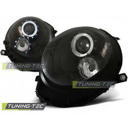 ФАРОВЕ АНГЕЛСКИ ОЧИ ЧЕРНИ за BMW MINI (COOPER) 06-14