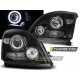 Осветление ФАРОВЕ TOYOTA LAND CRUISER 120 03-09 АНГЕЛСКИ ОЧИ ЧЕРНИ CCFL | race-shop.bg