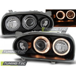 ФАРОВЕ АНГЕЛСКИ ОЧИ ЧЕРНИ за VW GOLF 3 09.91-08.97