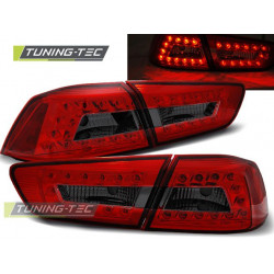 LED ЗАДНИ СВЕТЛИНИ MITSUBISHI LANCER 8 SEDAN 08-11 ТЪМНО ЧЕРВЕНИ LED