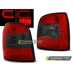 LED СТОПОВЕ ТЪМНО ЧЕРВЕНИ за AUDI A4 94-01 AVANT