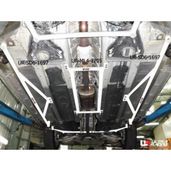 Nissan Teana 09+ J32 UltraRacing 2x 3-точки Задна странна разпънка