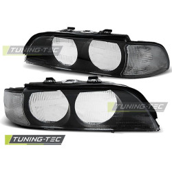 TUNING-TEC фарове за BMW E39 95-00 (H7), черно-бял