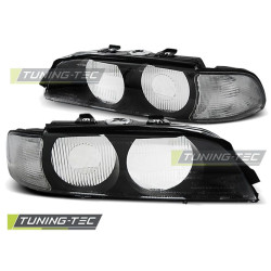 TUNING-TEC фарове за BMW E39 95-00 (D2S), черно-бял