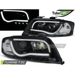 ФАРОВЕ TUBE LIGHT ЧЕРНИ за AUDI A6 05.97-05.01