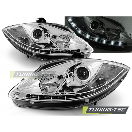 Осветление ФАРОВЕ ДНЕВНИ ХРОМ за SEAT LEON ALTEA TOLEDO 06.05-09 | race-shop.bg