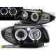 Осветление ФАРОВЕ АНГЕЛСКИ ОЧИ ЧЕРЕН за BMW 1 E87/E81/82/88 04-11 | race-shop.bg