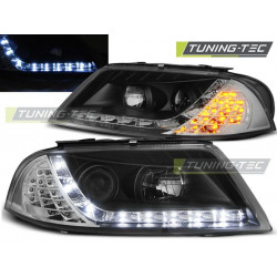 ФАРОВЕ ДНЕВНИ ЧЕРЕН за VW PASSAT 3BG B5 FL 09.00-03.05