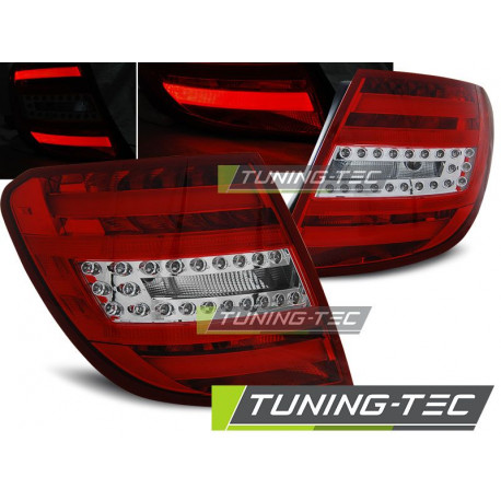 Осветление TUNING-TEC LED стопове (LED Bar) за WHIE MERCEDES C-KLASA W204 KOMBI 07-10, червен, V1 | race-shop.bg