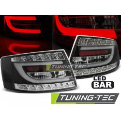 LED ЗАДНИ СВЕТЛИНИ ЧЕРЕН за AUDI A6 C6 SEDAN 04.04-08 7PIN