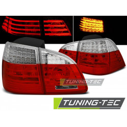 LED СТОПОВЕ ЧЕРВЕНО-БЕЛИ за BMW E61 04-03.07 TOURING