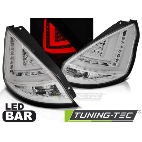Осветление LED СТОПОВЕ FORD FIESTA MK7 12-16 HB ХРОМ LED BAR | race-shop.bg